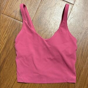 Lululemon Pink Athletic Sports Bra Size 2